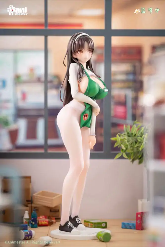Original Character Kip 1/6 First Business! Mari Hanamiya the Gentle Shop Assistant illustration by POPQN 28 centimetrov fotografija izdelka