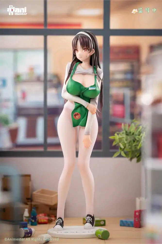 Original Character Kip 1/6 First Business! Mari Hanamiya the Gentle Shop Assistant illustration by POPQN 28 centimetrov fotografija izdelka