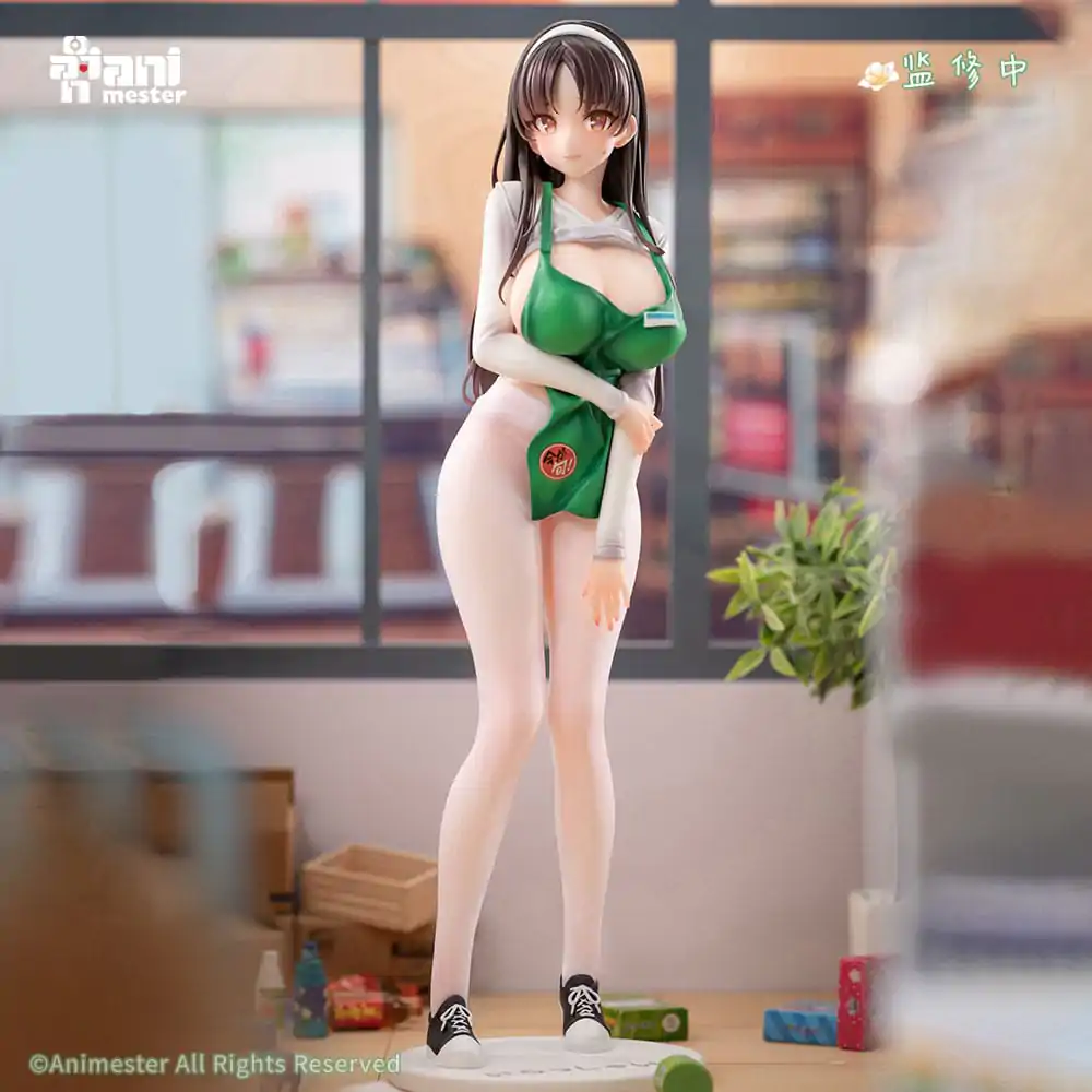 Original Character Kip 1/6 First Business! Mari Hanamiya the Gentle Shop Assistant illustration by POPQN 28 centimetrov fotografija izdelka