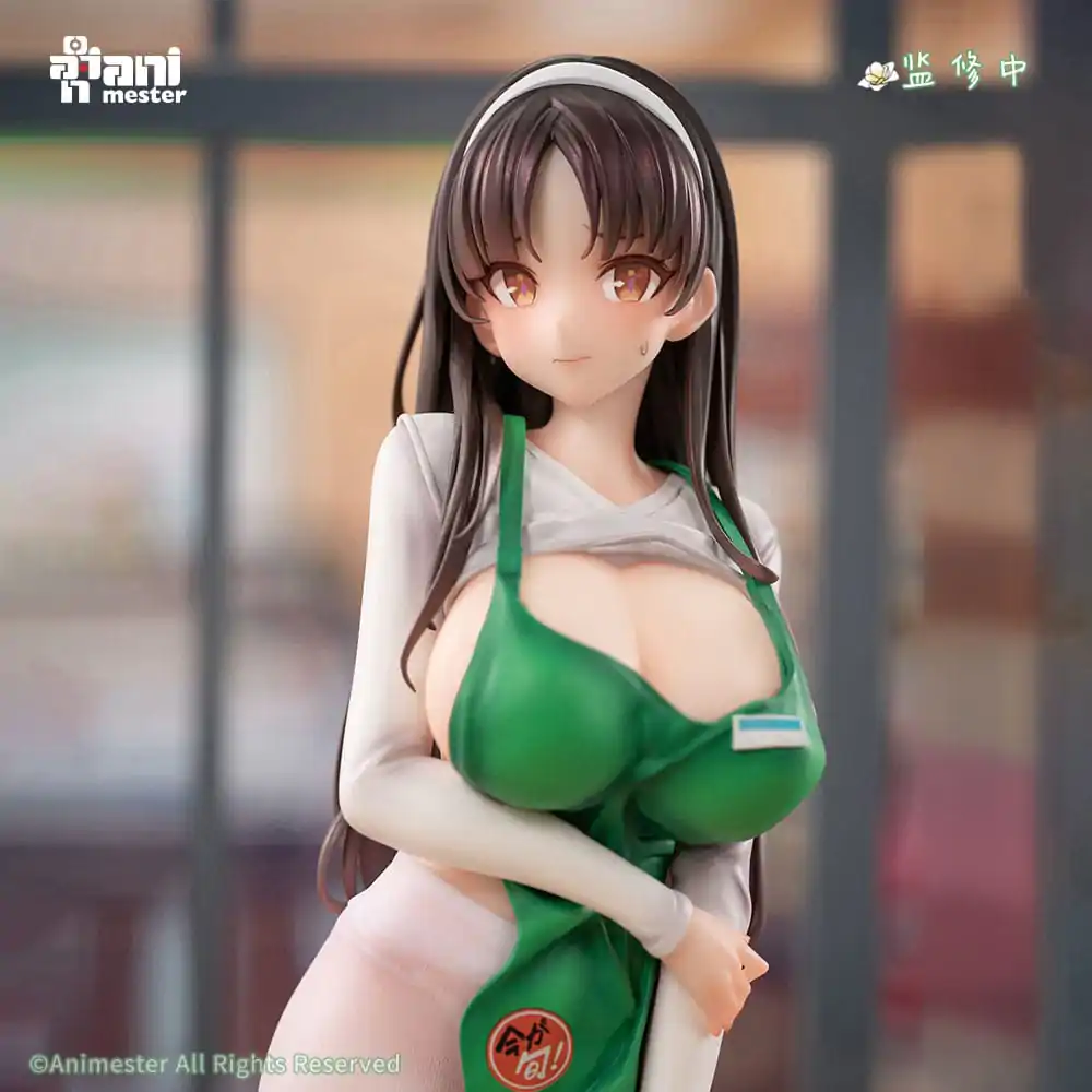 Original Character Kip 1/6 First Business! Mari Hanamiya the Gentle Shop Assistant illustration by POPQN 28 centimetrov fotografija izdelka