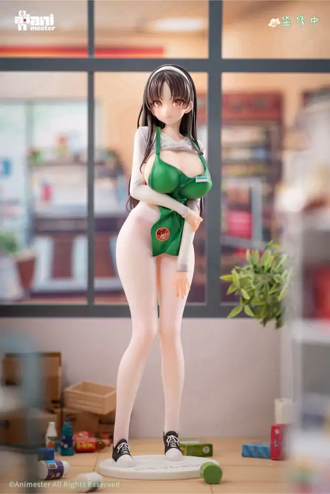 Original Character Kip 1/6 First Business! Mari Hanamiya the Gentle Shop Assistant illustration by POPQN 28 centimetrov fotografija izdelka