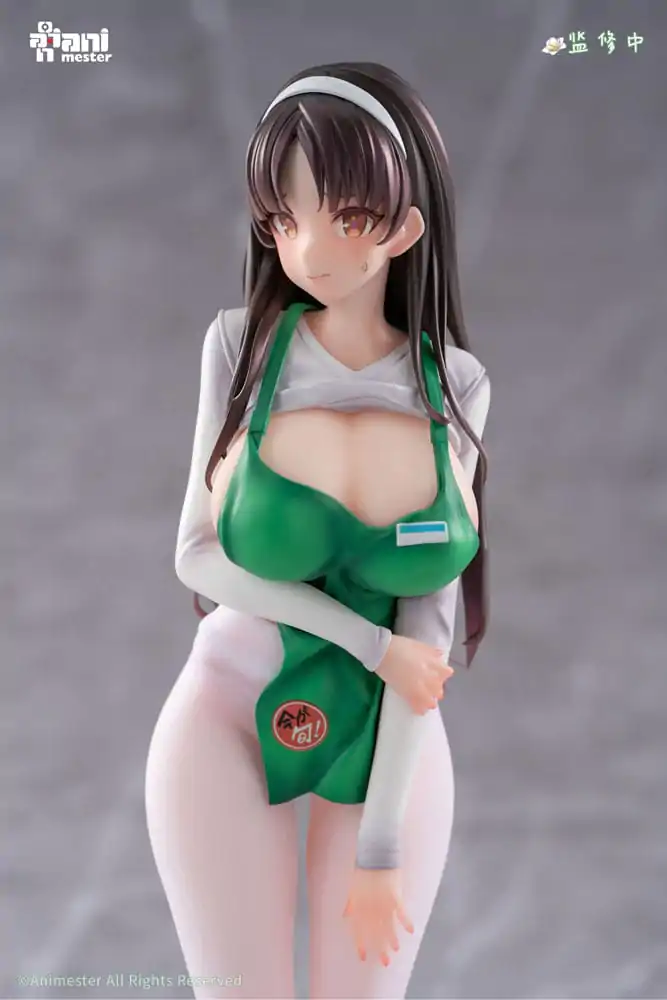 Original Character Kip 1/6 First Business! Mari Hanamiya the Gentle Shop Assistant illustration by POPQN 28 centimetrov fotografija izdelka