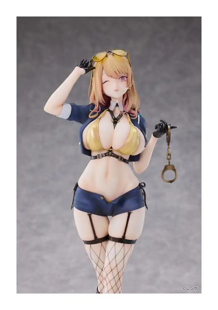 Original Character PVC Kip 1/6 Gal Policewoman Takanashi Arisa Deluxe Edition 27 cm fotografija izdelka