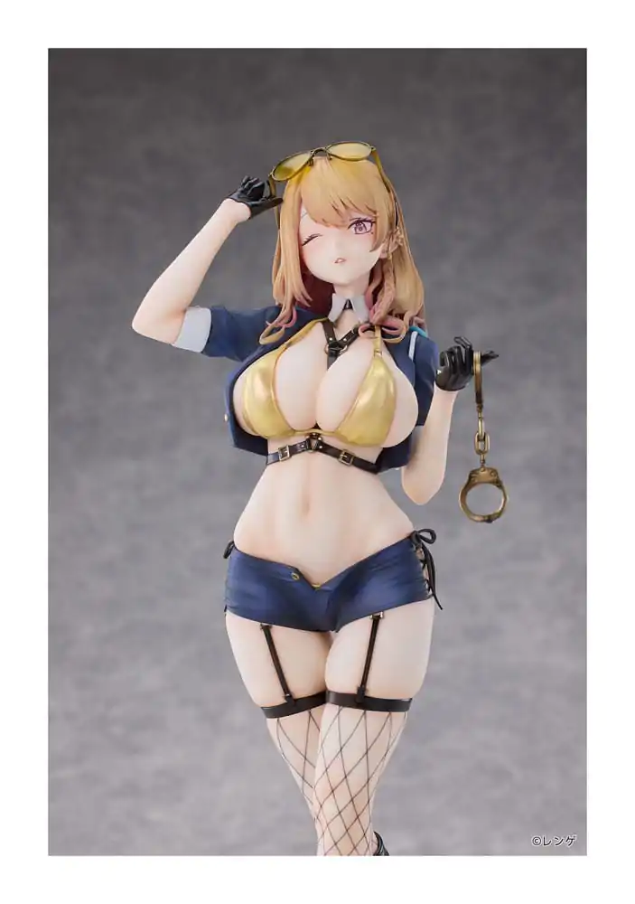 Original Character PVC Kip 1/6 Gal Policewoman Takanashi Arisa Deluxe Edition 27 cm fotografija izdelka