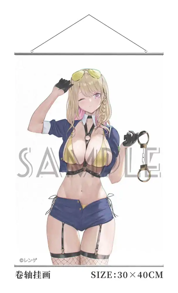 Original Character PVC Kip 1/6 Gal Policewoman Takanashi Arisa Deluxe Edition 27 cm fotografija izdelka
