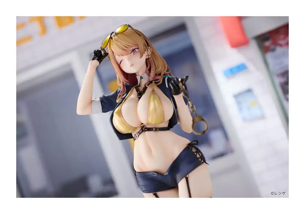 Original Character PVC Kip 1/6 Gal Policewoman Takanashi Arisa Deluxe Edition 27 cm fotografija izdelka