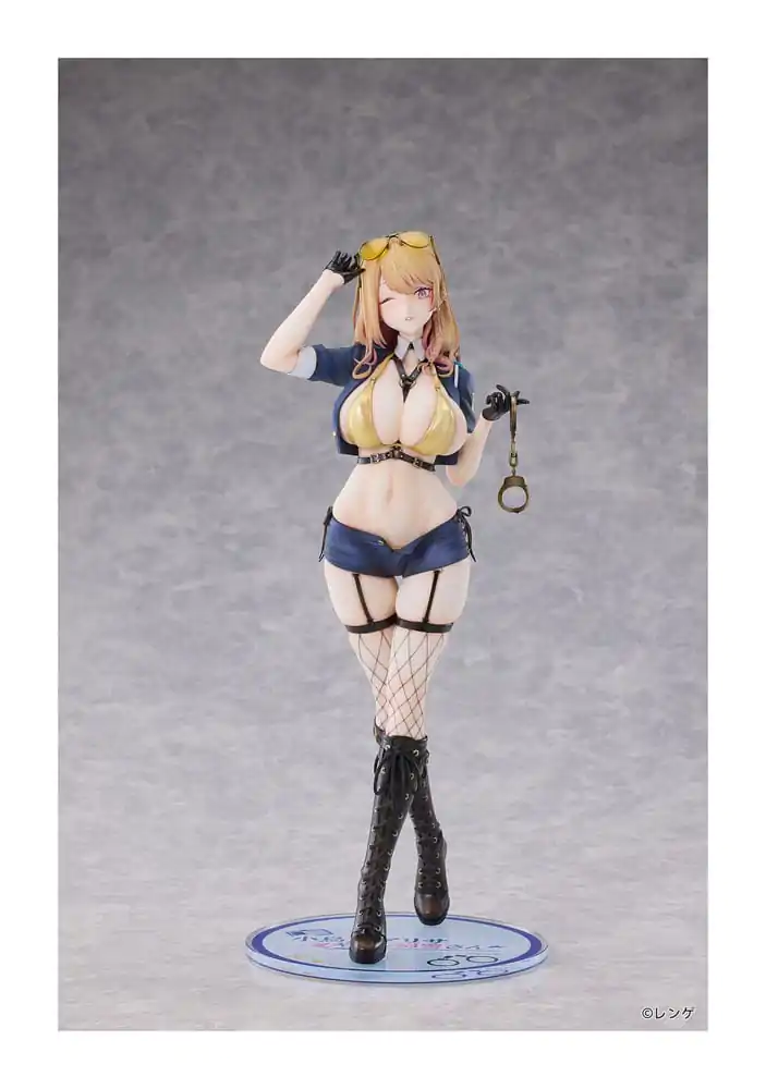 Original Character PVC Kip 1/6 Gal Policewoman Takanashi Arisa Deluxe Edition 27 cm fotografija izdelka
