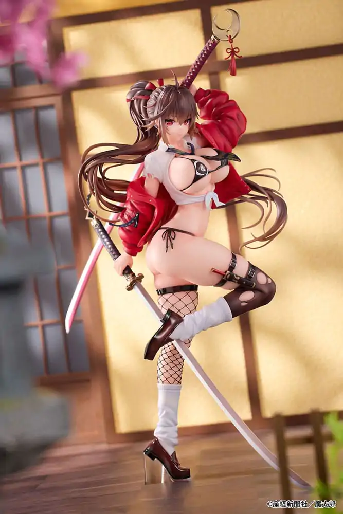 Original Character PVC Kip 1/6 Higi Nitoryu Mai Kagenuie 32 cm fotografija izdelka