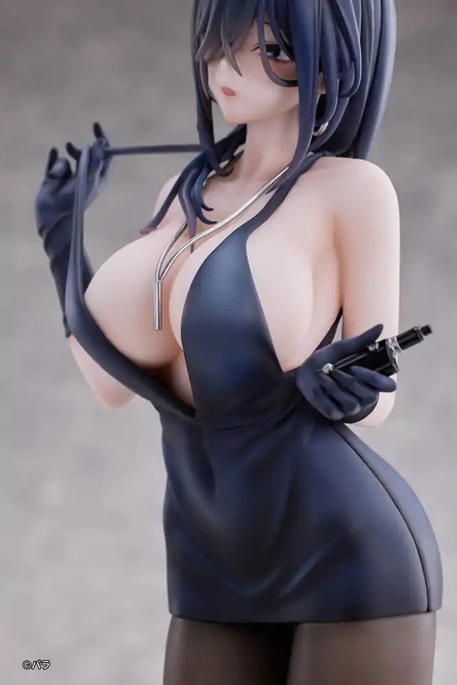 Original Character PVC Kip 1/6 Ishimi Yokoyama Črna Obleka iz Enega Kosa Ver. illustration by Bara 28 cm fotografija izdelka