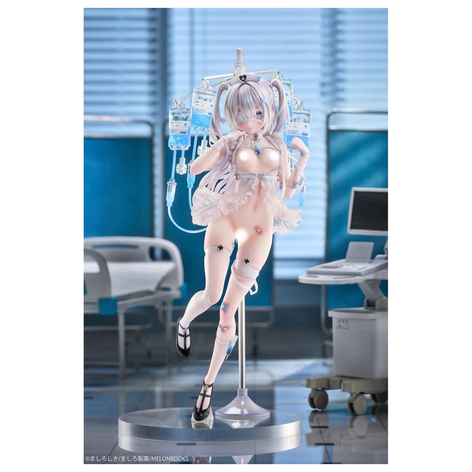 Original Character PVC figura 1/6 Mikuro Siino Nurse Ver. Deluxe Edition Ilustriral Mashiro Shiki 29 cm fotografija izdelka