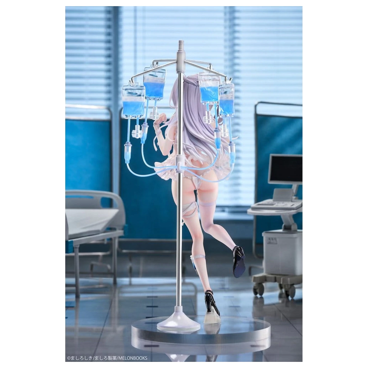 Original Character PVC figura 1/6 Mikuro Siino Nurse Ver. Deluxe Edition Ilustriral Mashiro Shiki 29 cm fotografija izdelka