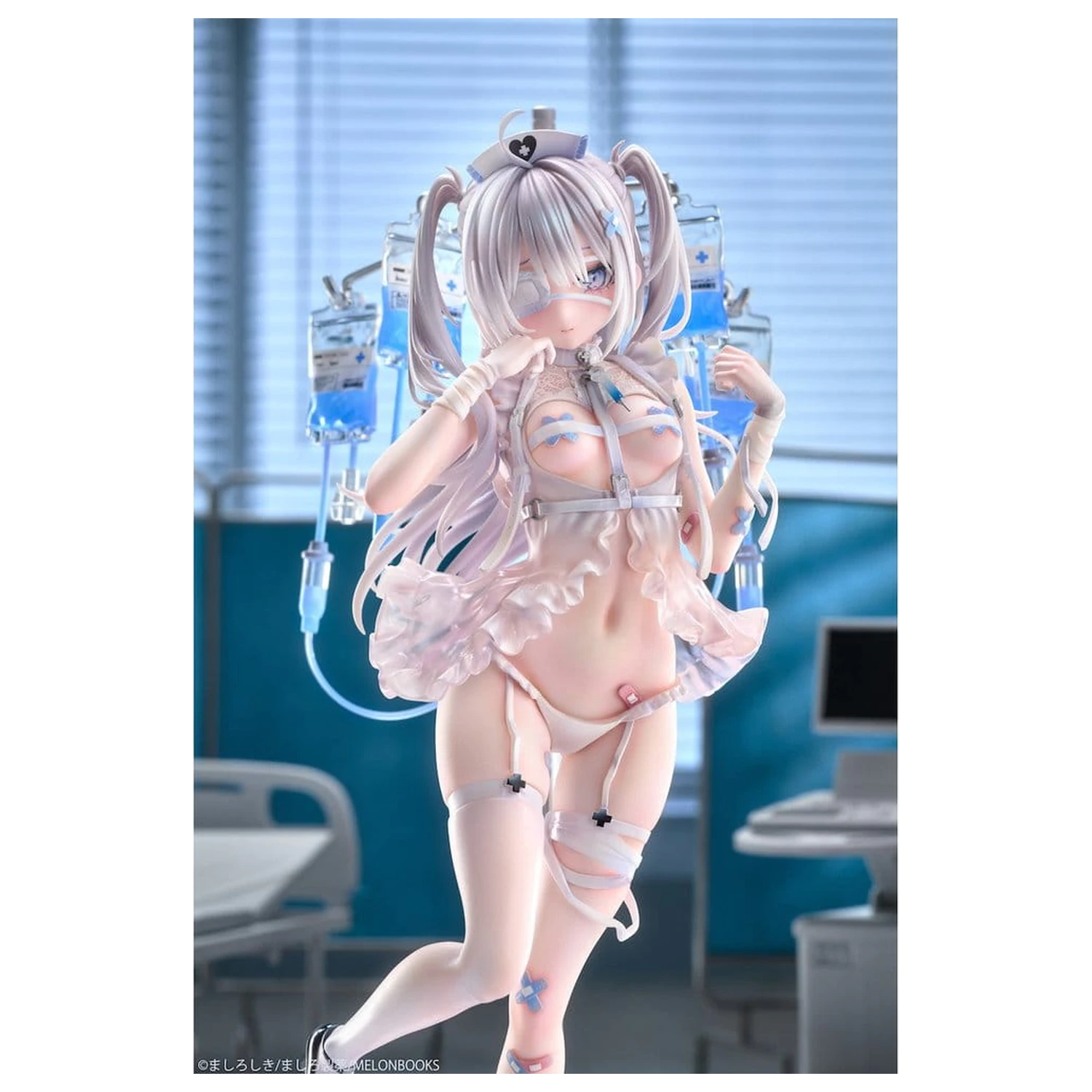 Original Character PVC figura 1/6 Mikuro Siino Nurse Ver. Regular Edition Illustrated by Mashiro Shiki 29 cm fotografija izdelka