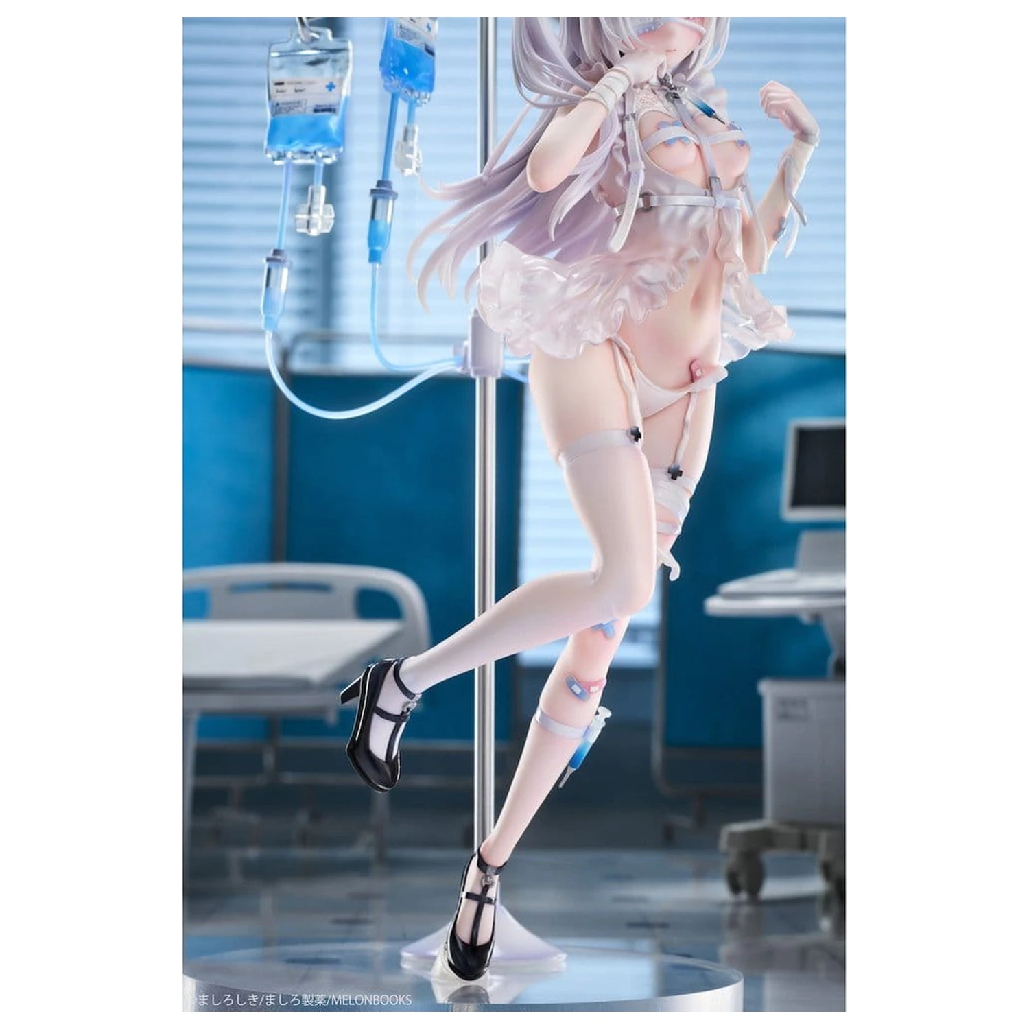 Original Character PVC figura 1/6 Mikuro Siino Nurse Ver. Regular Edition Illustrated by Mashiro Shiki 29 cm fotografija izdelka