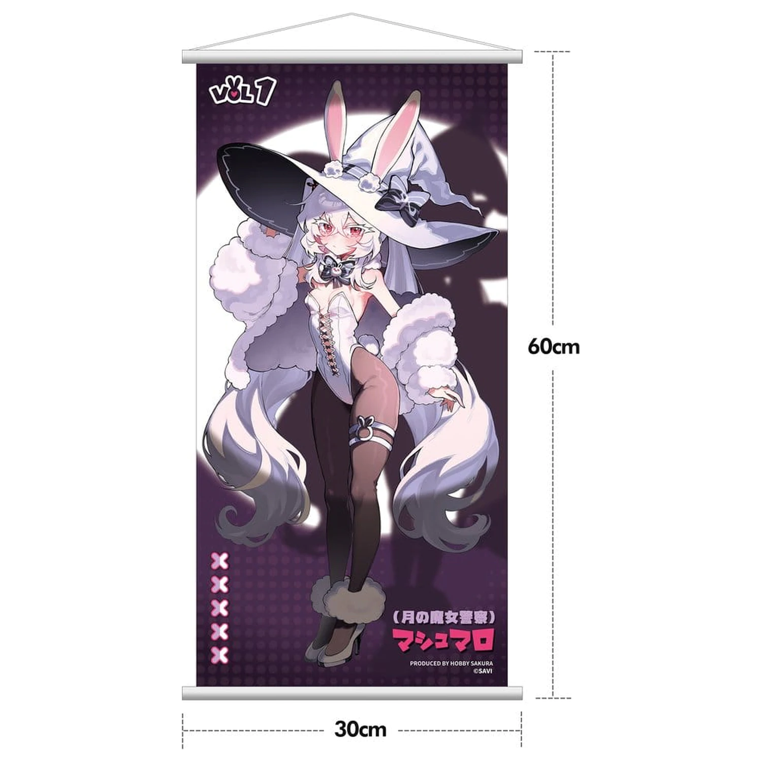 Original Character PVC figura 1/6 Moon Witch Police Marshmallow illustration by SAVI Deluxe Edition 34 cm fotografija izdelka