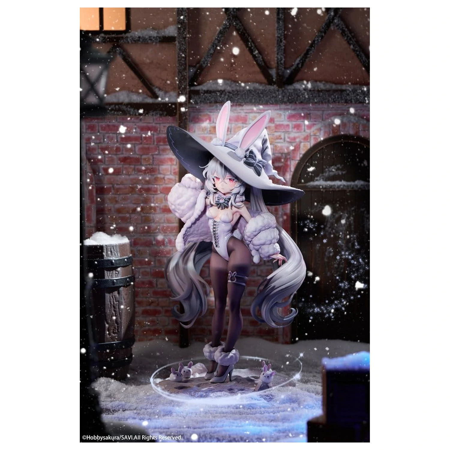 Original Character PVC figura 1/6 Moon Witch Police Marshmallow illustration by SAVI 34 centimetrov fotografija izdelka