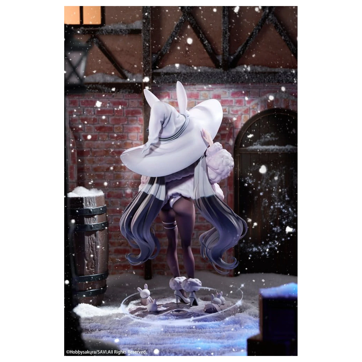 Original Character PVC figura 1/6 Moon Witch Police Marshmallow illustration by SAVI 34 centimetrov fotografija izdelka