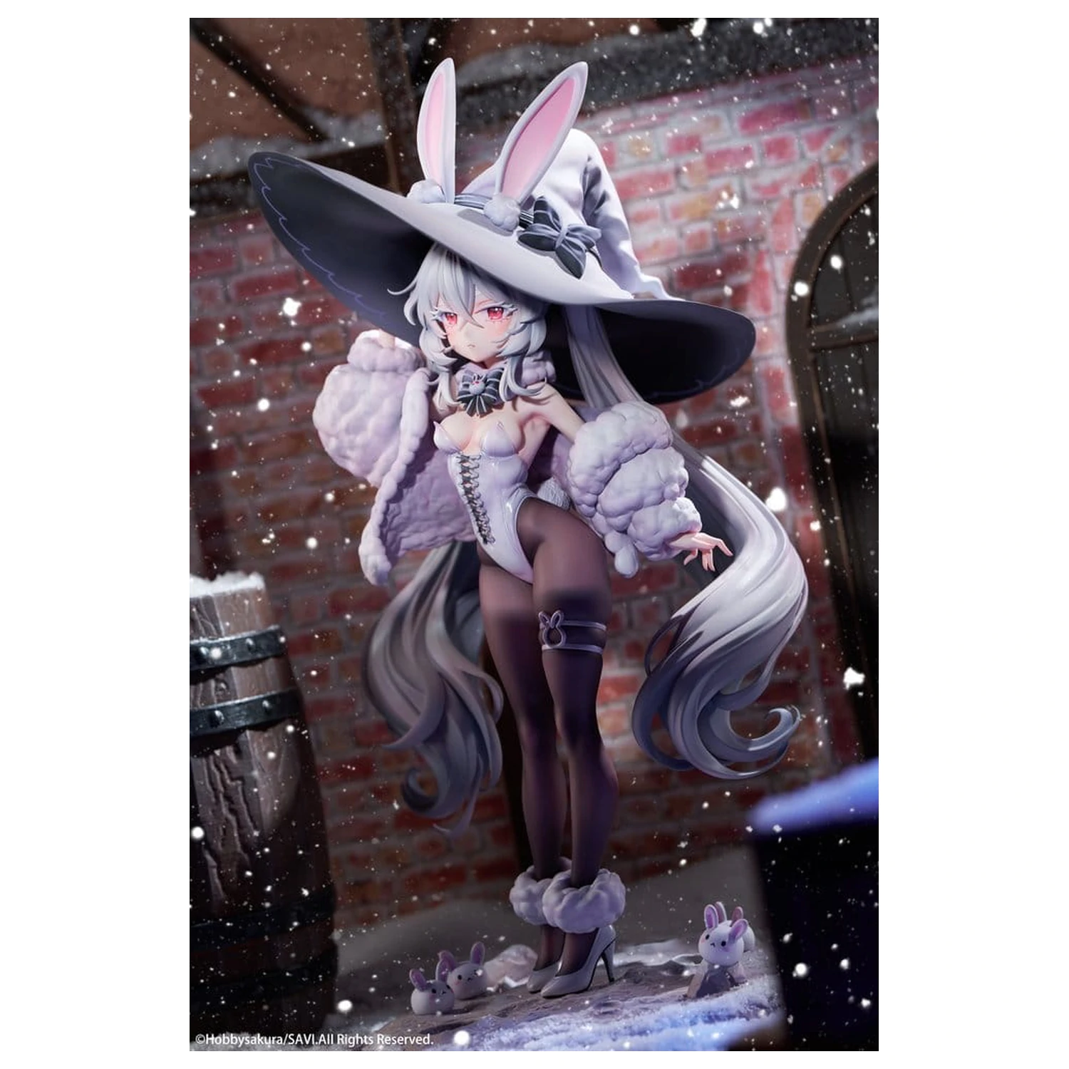 Original Character PVC figura 1/6 Moon Witch Police Marshmallow illustration by SAVI 34 centimetrov fotografija izdelka