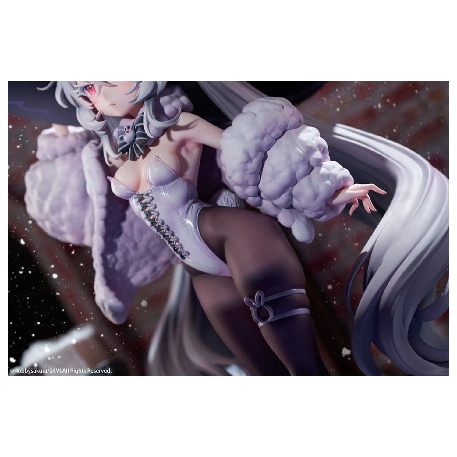 Original Character PVC figura 1/6 Moon Witch Police Marshmallow illustration by SAVI 34 centimetrov fotografija izdelka