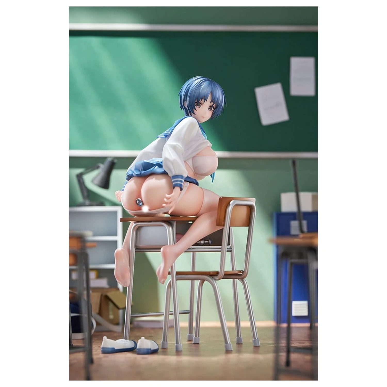 Original Character Figurica 1/6 "Mousou Tights.44": Ruri-chan Illustration by Hyouuma 27 cm fotografija izdelka