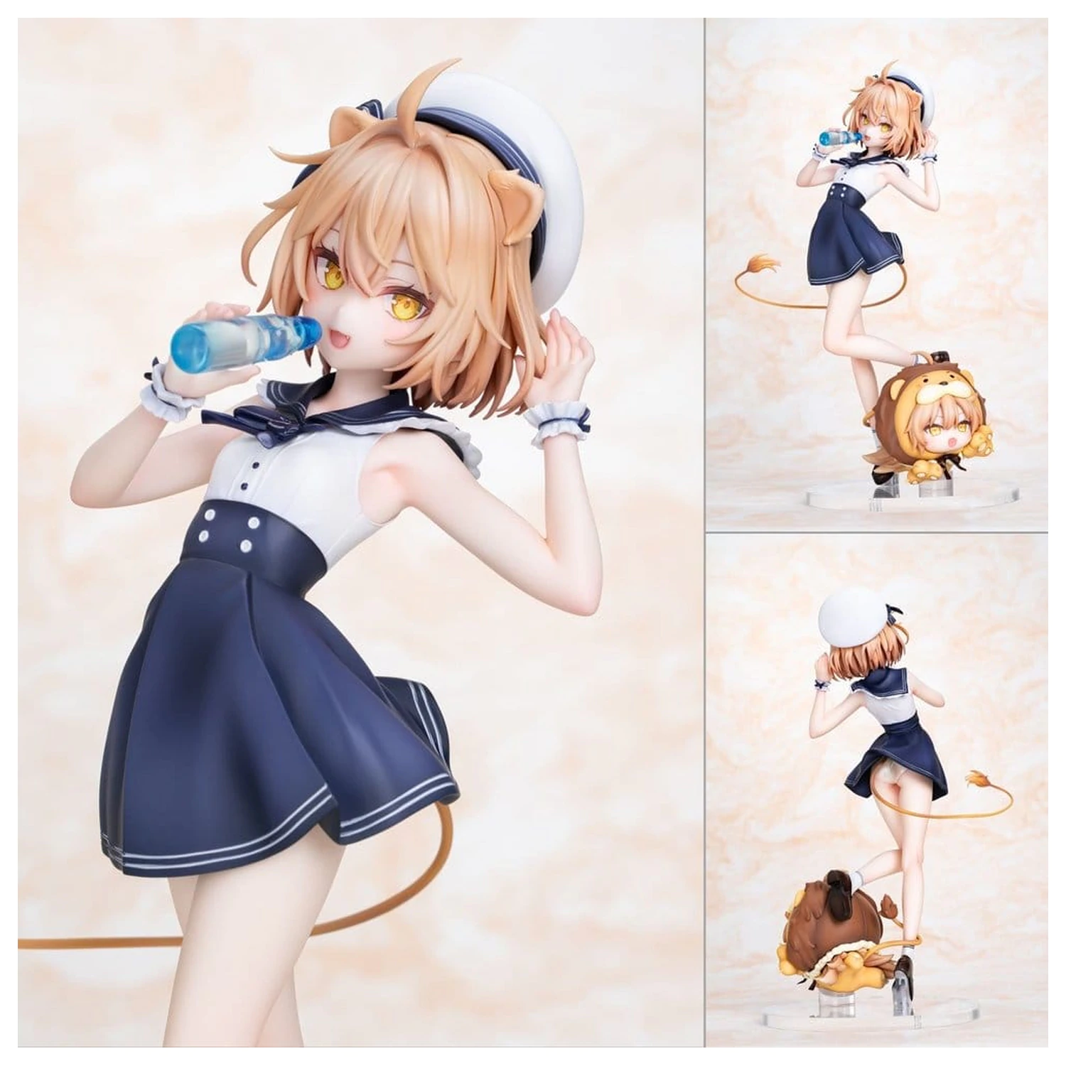 Original Character PVC figura 1/6 Rurudo Lion Marine Sailor Ver. 28 cm fotografija izdelka