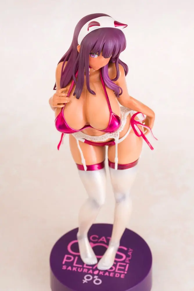 Original Character PVC kip 1/6 Sakura Kaede Kareshi ni Onegaisarete Cosplay suru Onnanoko 26 cm fotografija izdelka