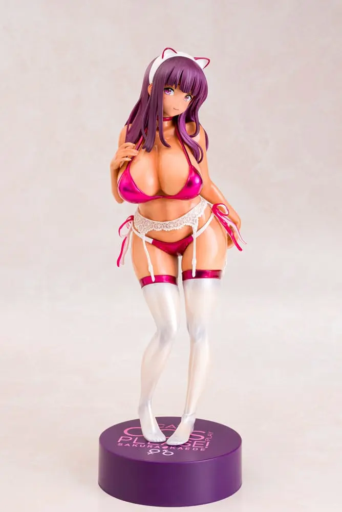 Original Character PVC kip 1/6 Sakura Kaede Kareshi ni Onegaisarete Cosplay suru Onnanoko 26 cm fotografija izdelka