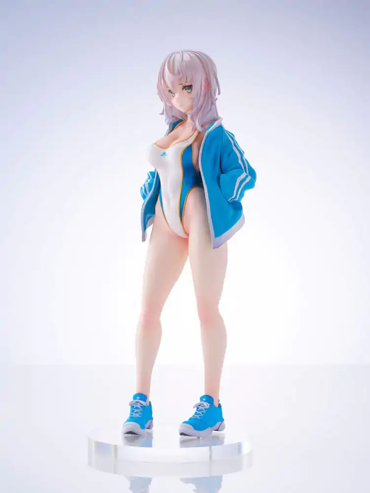 Originálna PVC socha postavy 1/6 Sakura Tsundere Manager Komari 27 cm fotografija izdelka