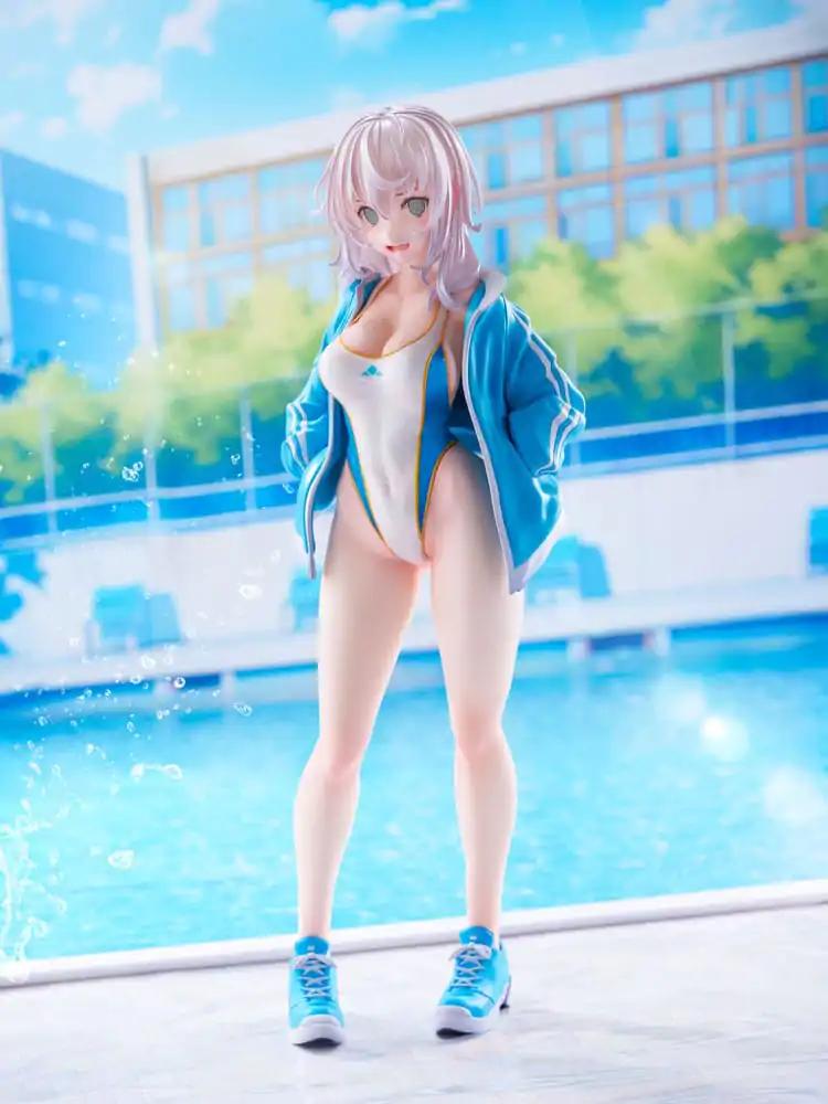Originálna PVC socha postavy 1/6 Sakura Tsundere Manager Komari 27 cm fotografija izdelka