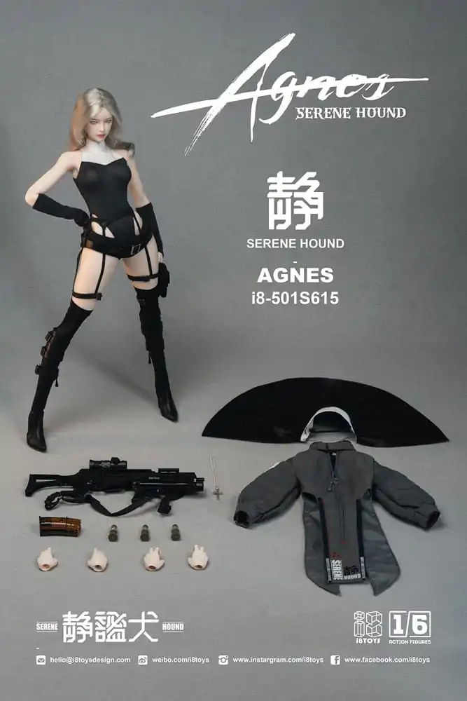 Original Character akcijska figura 1/6 Serene Hound "Agnes" 30 cm fotografija izdelka
