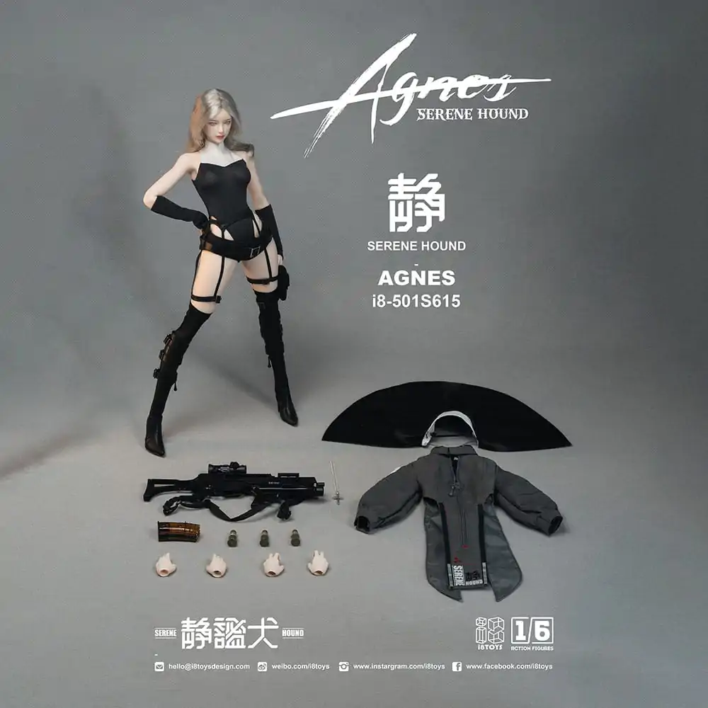 Original Character akcijska figura 1/6 Serene Hound "Agnes" 30 cm fotografija izdelka