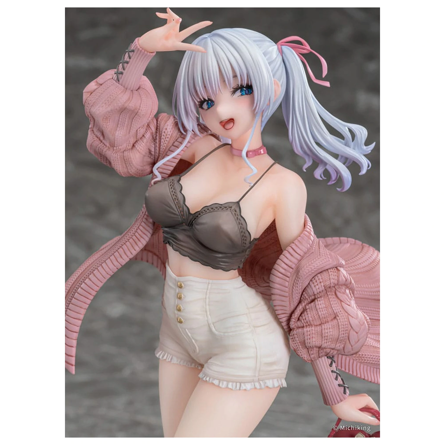 Original Character PVC kip 1/6 Shion Passion Pink Ilustracija Michiking 27 cm fotografija izdelka