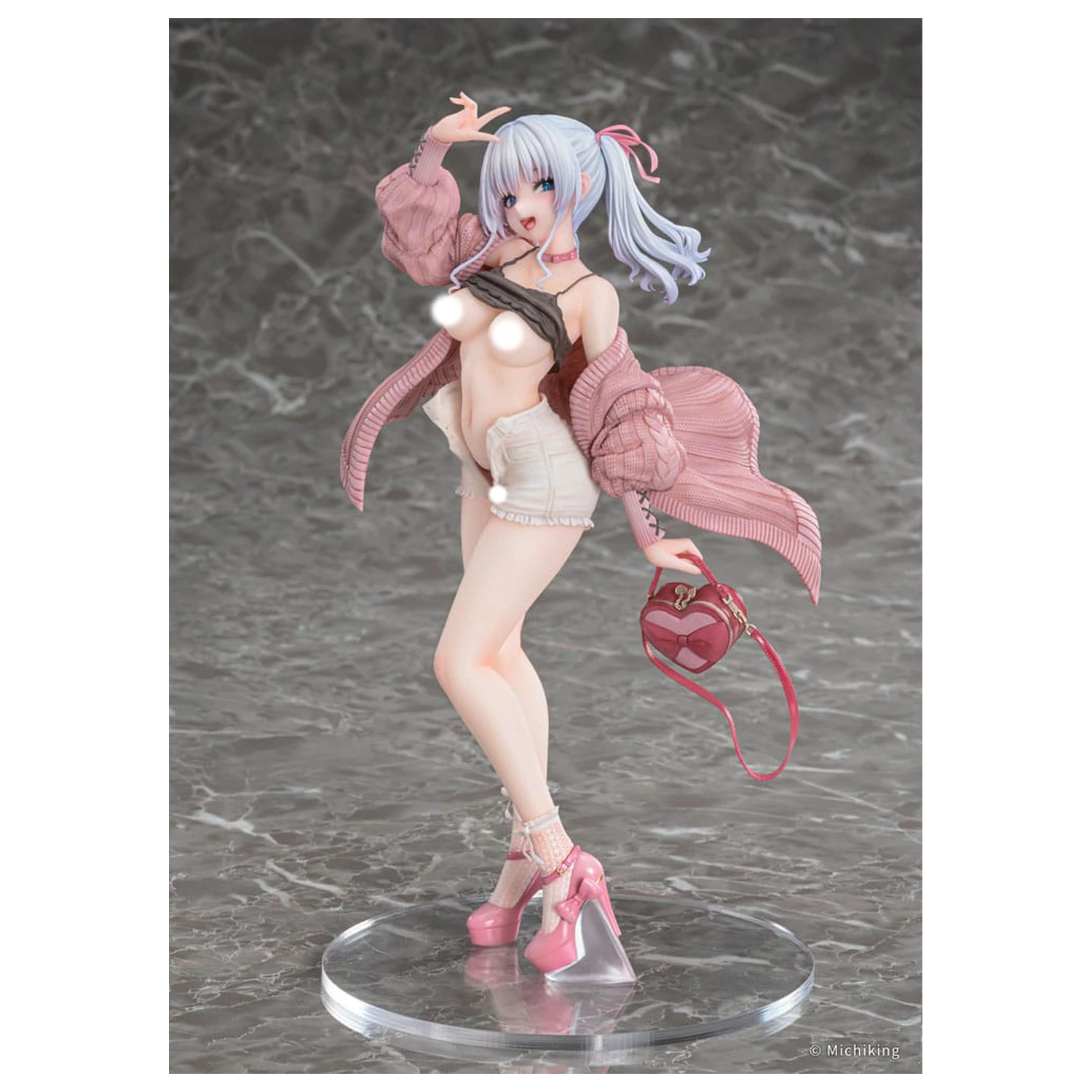 Original Character PVC kip 1/6 Shion Passion Pink Ilustracija Michiking 27 cm fotografija izdelka