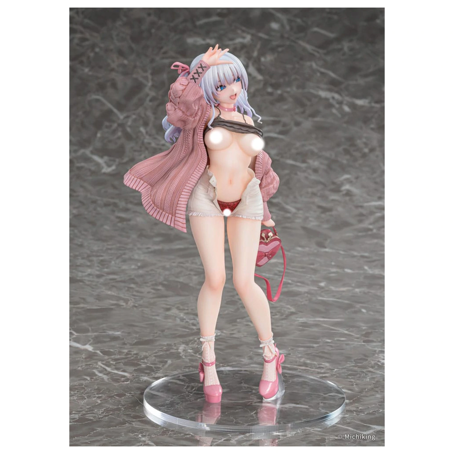 Original Character PVC kip 1/6 Shion Passion Pink Ilustracija Michiking 27 cm fotografija izdelka