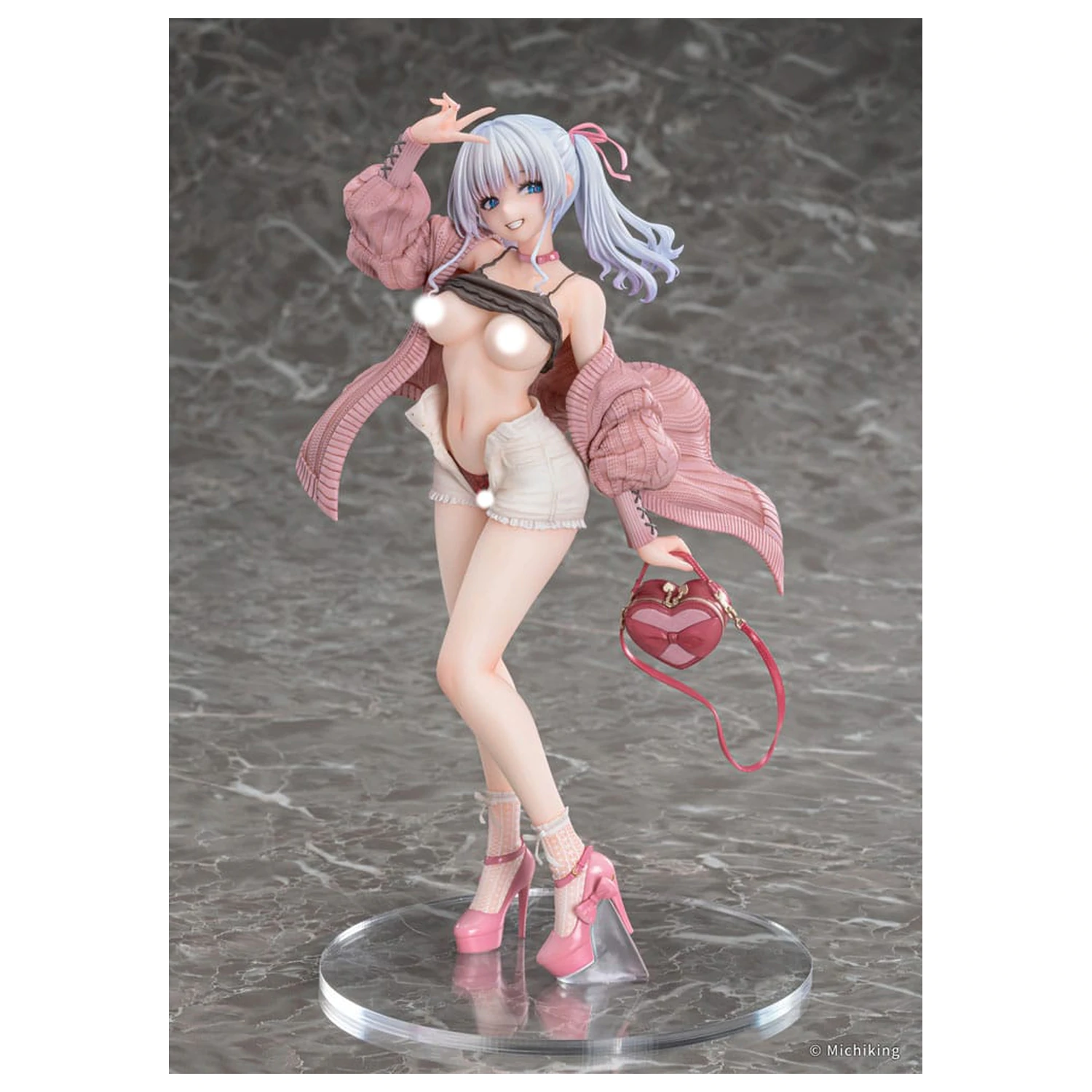 Original Character PVC kip 1/6 Shion Passion Pink Ilustracija Michiking 27 cm fotografija izdelka