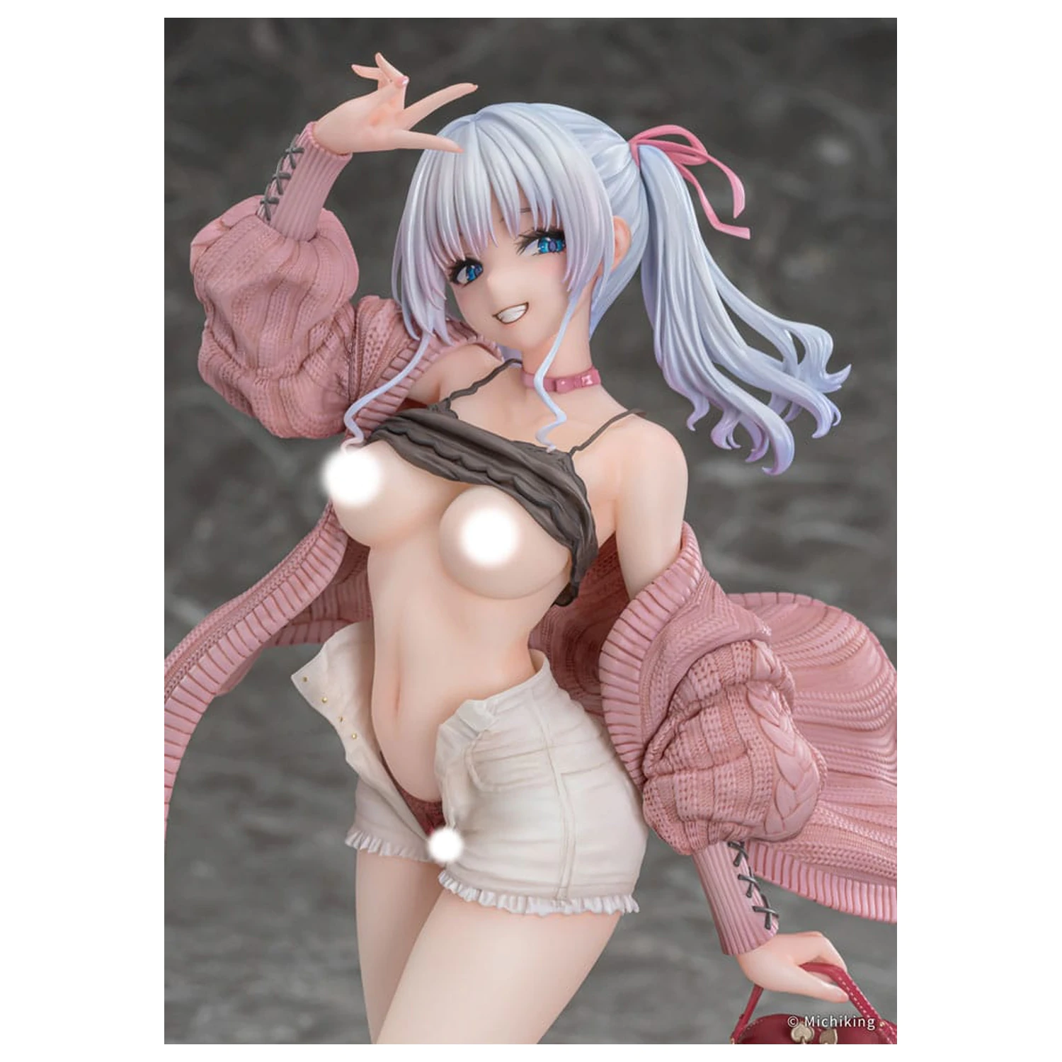 Original Character PVC kip 1/6 Shion Passion Pink Ilustracija Michiking 27 cm fotografija izdelka