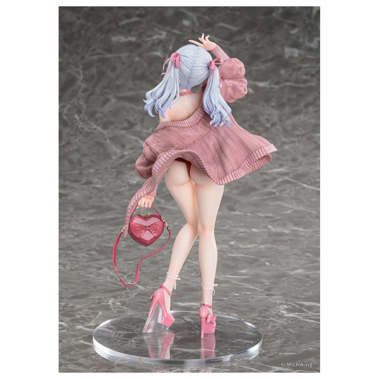 Original Character PVC kip 1/6 Shion Passion Pink Ilustracija Michiking 27 cm fotografija izdelka