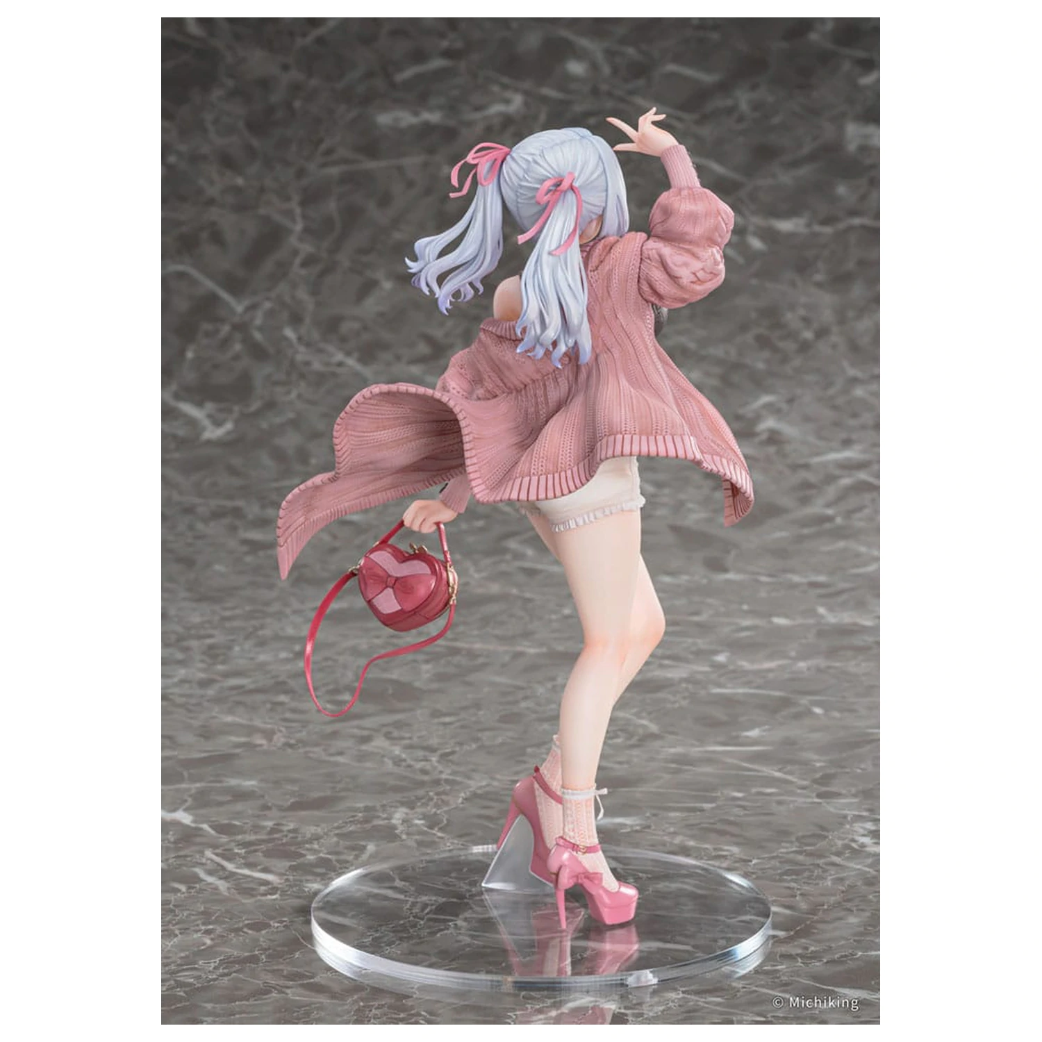 Original Character PVC kip 1/6 Shion Passion Pink Ilustracija Michiking 27 cm fotografija izdelka