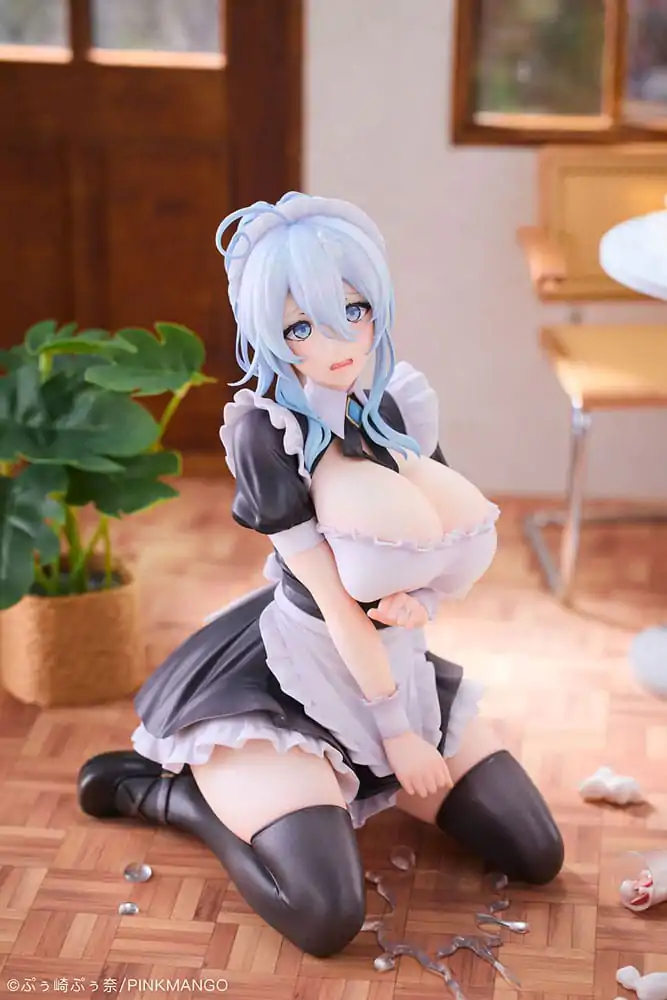 Originálna figúrka z PVC 1/6 Snehová žena Yukino Mifuyu Yukino Maid Ver. Bonusová limitovaná edícia 19 cm fotografija izdelka