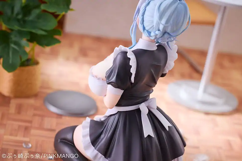 Originálna figúrka z PVC 1/6 Snehová žena Yukino Mifuyu Yukino Maid Ver. Bonusová limitovaná edícia 19 cm fotografija izdelka