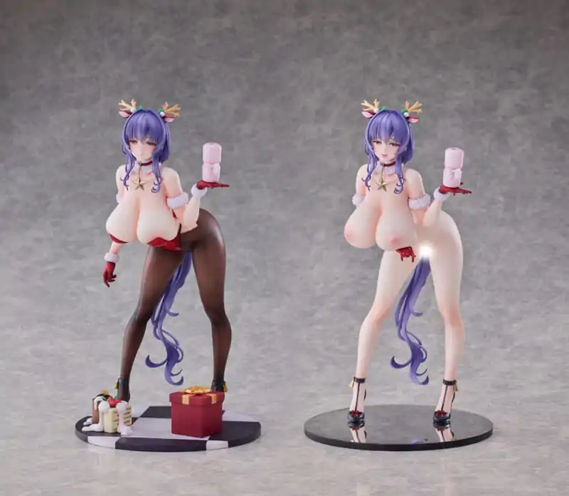 Original Character PVC Kip 1/6 Succubus Homestay Shiori Sakuma Christmas Costume Special Ver. Bonus Limited Edition 27 cm fotografija izdelka