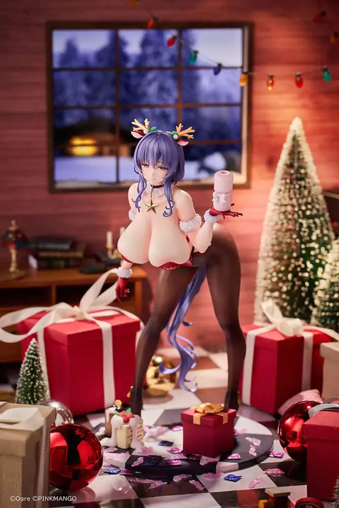 Original Character PVC Statua 1/6 Sukub Homestay Shiori Sakuma Božični kostum Posebna različica 27 cm fotografija izdelka