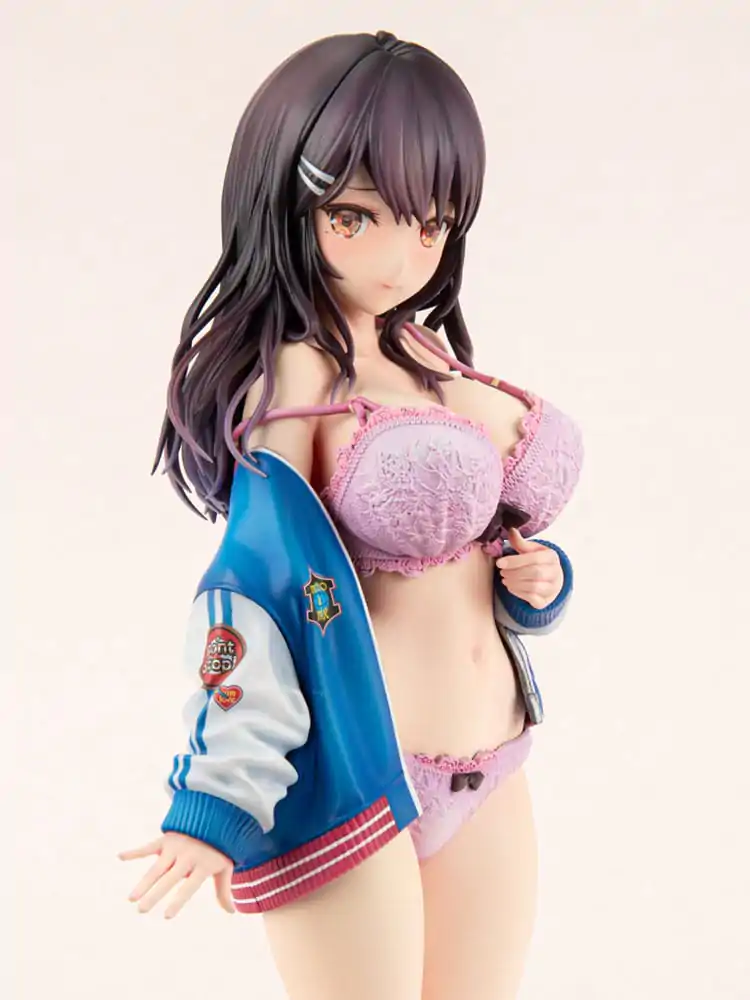 Original Character PVC kip 1/6 Sukajan Jacket Kanojo wa Cool de Itai! Kyouka Kagura 27 cm fotografija izdelka