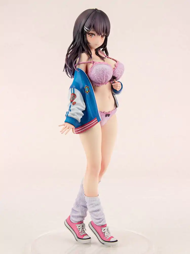 Original Character PVC kip 1/6 Sukajan Jacket Kanojo wa Cool de Itai! Kyouka Kagura 27 cm fotografija izdelka