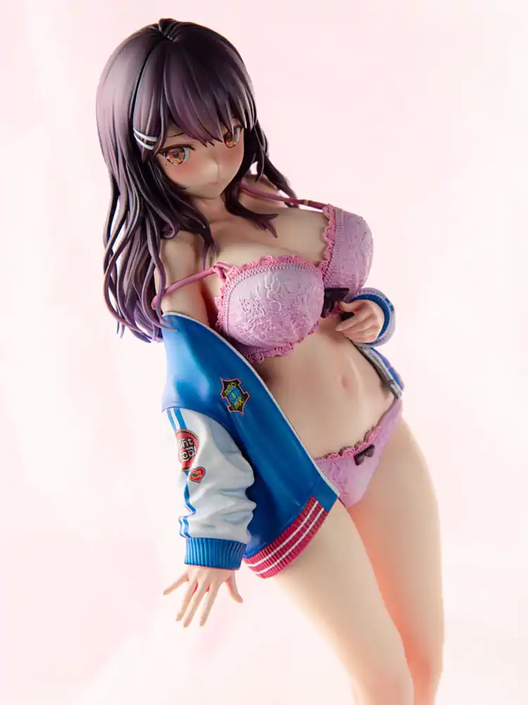 Original Character PVC kip 1/6 Sukajan Jacket Kanojo wa Cool de Itai! Kyouka Kagura 27 cm fotografija izdelka