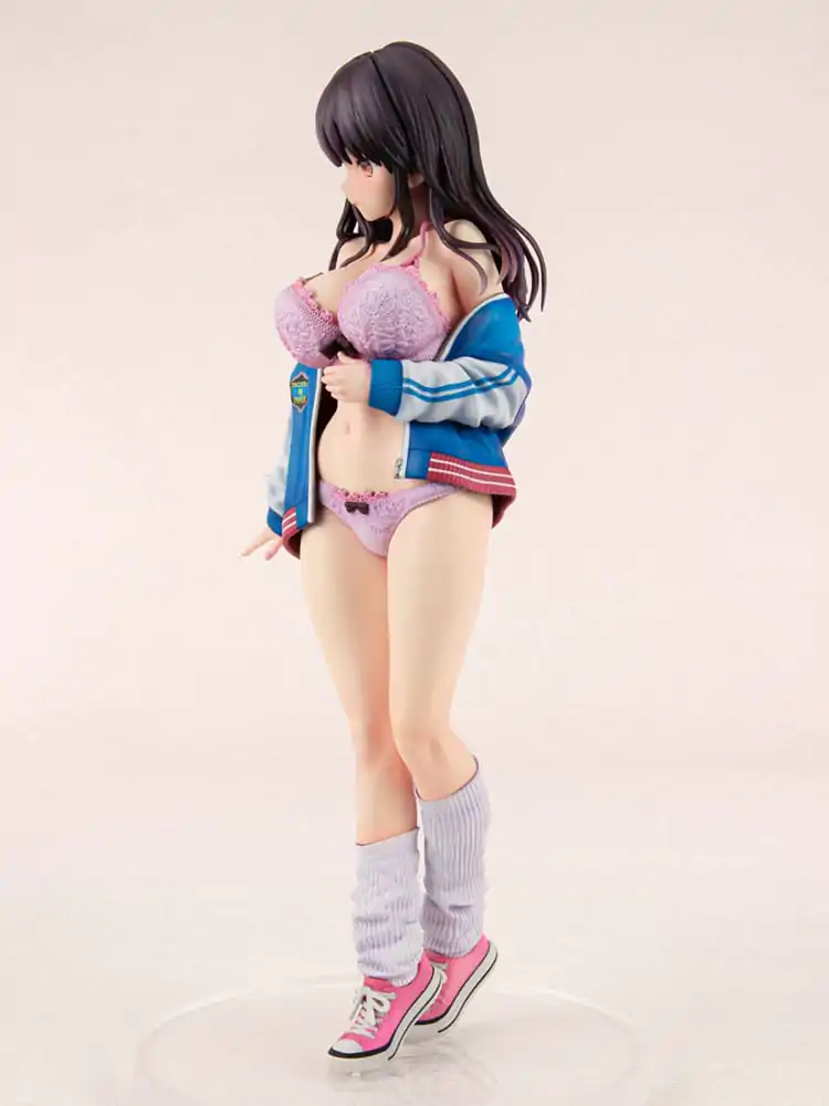 Original Character PVC kip 1/6 Sukajan Jacket Kanojo wa Cool de Itai! Kyouka Kagura 27 cm fotografija izdelka