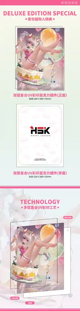 Original Character PVC kip 1/6 Sweet Cat Ilustracija od Tuzhate Deluxe izdaja 20 cm fotografija izdelka