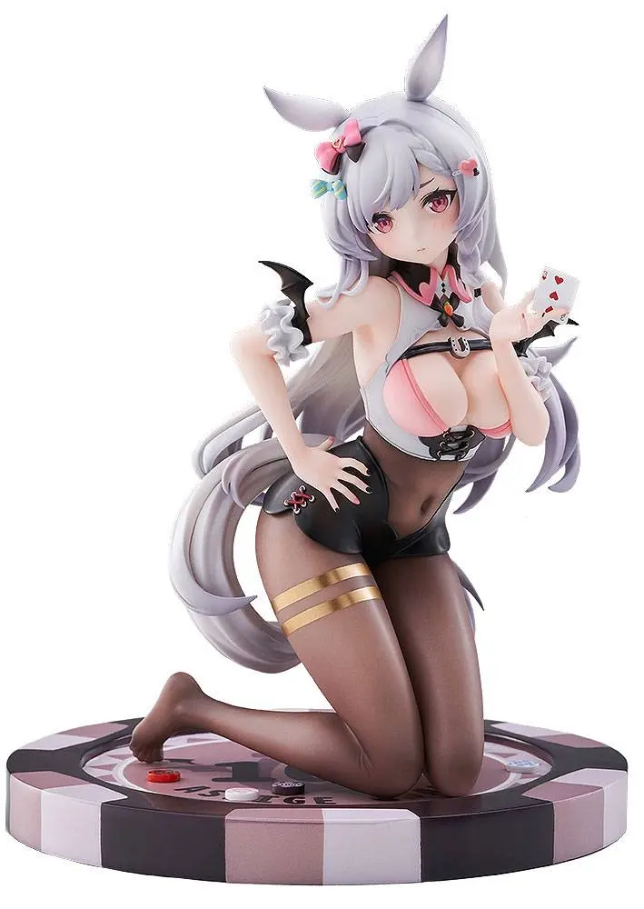 Original Character PVC Kip 1/7 Ashige-chan: Lucky Dealer Ver. 19 cm fotografija izdelka