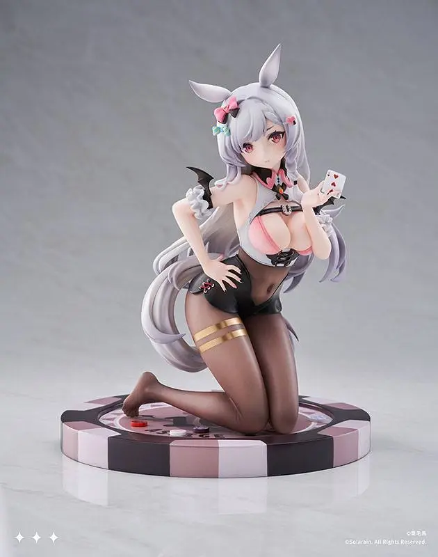 Original Character PVC Kip 1/7 Ashige-chan: Lucky Dealer Ver. 19 cm fotografija izdelka