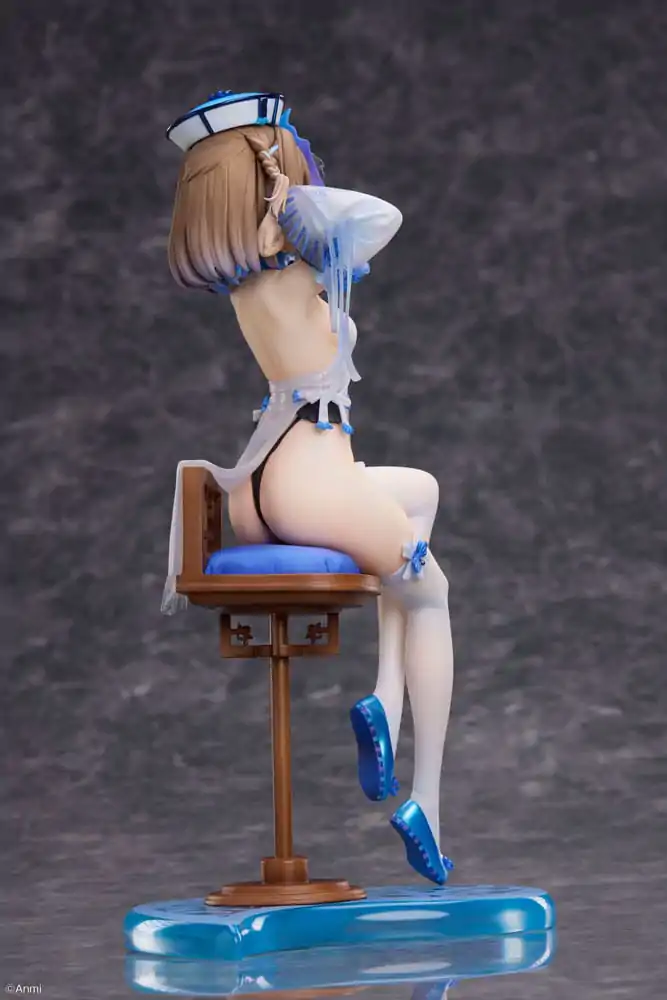 Original Character PVC kip 1/7 Blue jiangshi Illustration by Anmi 21 cm fotografija izdelka