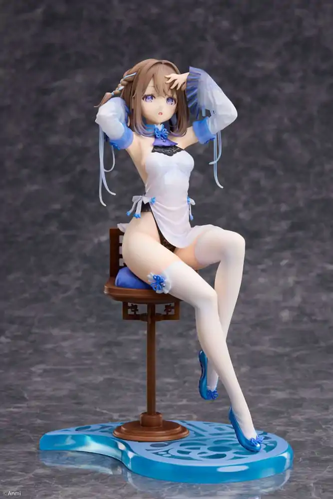 Original Character PVC kip 1/7 Blue jiangshi Illustration by Anmi 21 cm fotografija izdelka